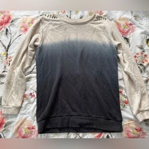 Forever 21 Spiked Shoulder Sweater